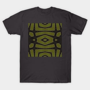 Green shape digital artwork T-Shirt